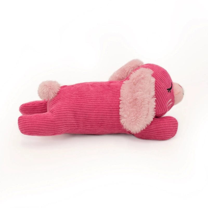 Zippy Paws Snooziez with Silent Shhhqueaker - Bunny Dog Toys