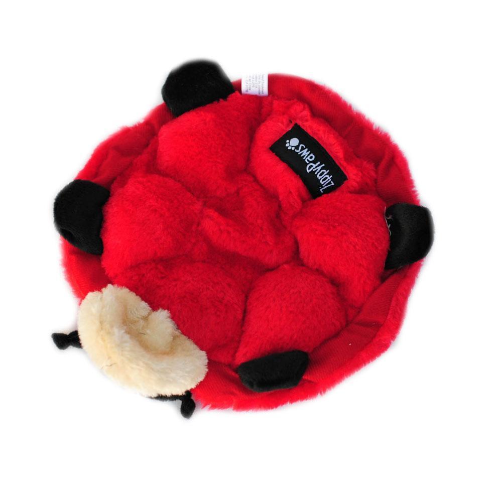 Zippy Paws Squeakie Crawler - Betsey the Ladybug Dog Toys