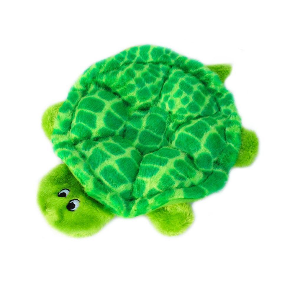 Zippy Paws Squeakie Crawler - SlowPoke the Turtle Dog Toys